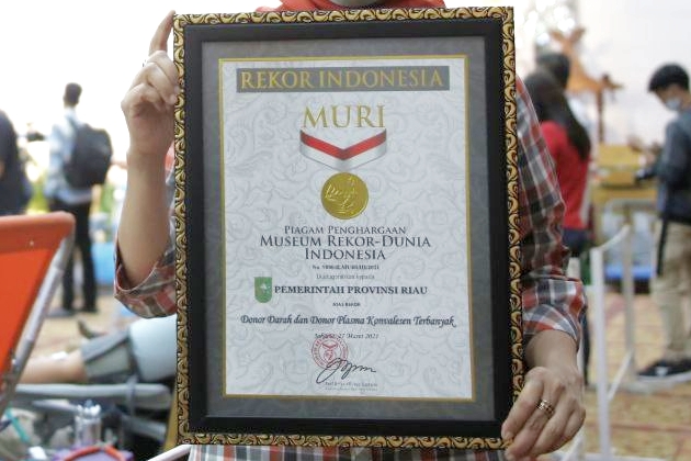 Riau Berhasil Pecahkan Catatan Rekor MURI