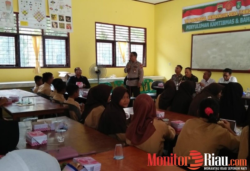 Sasaran Non Fisik TMMD, Polri Berikan Penyuluhan Kamtibmas