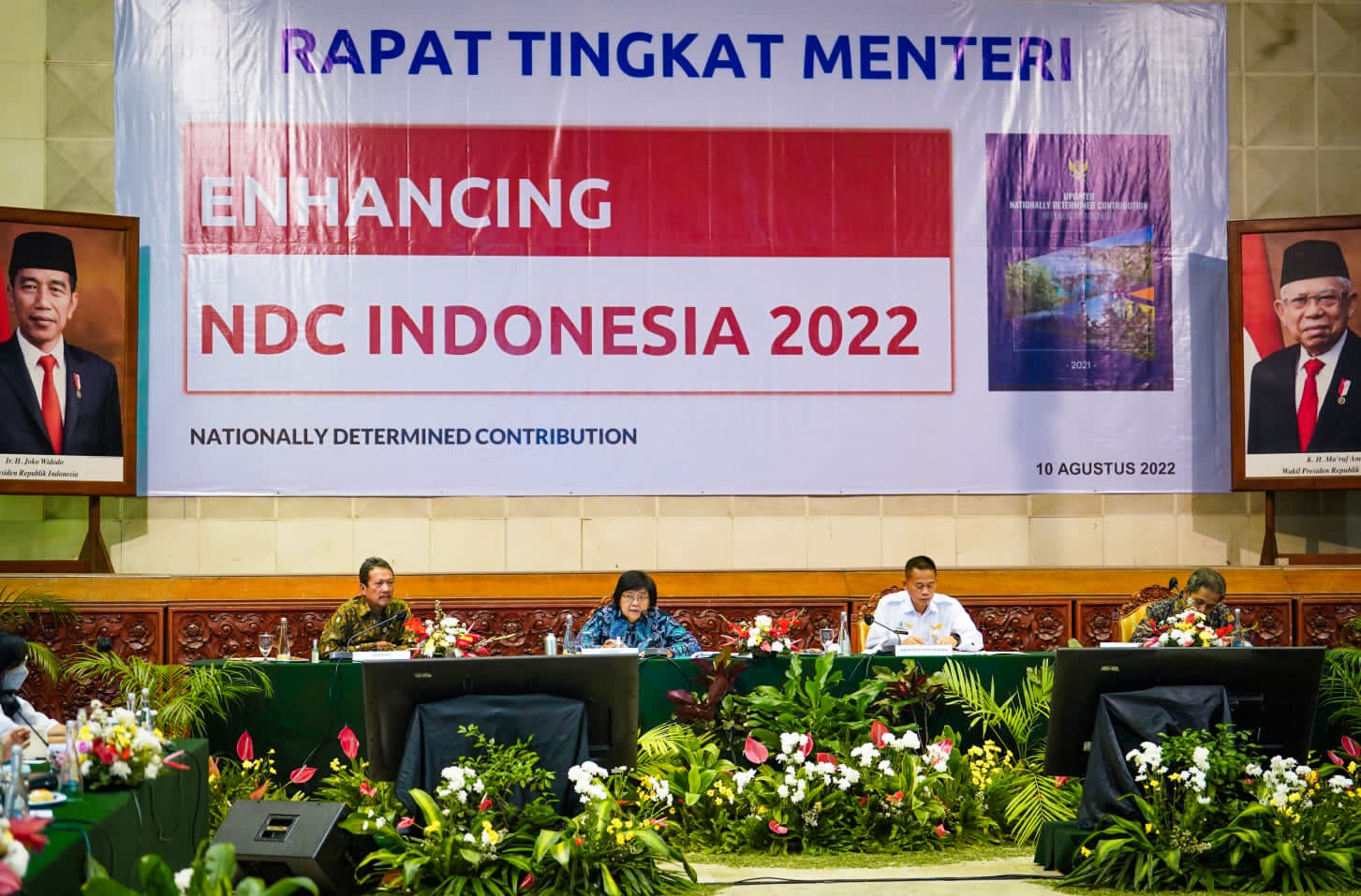 Lima Kementerian Kolaborasi Mencapai Target NDC