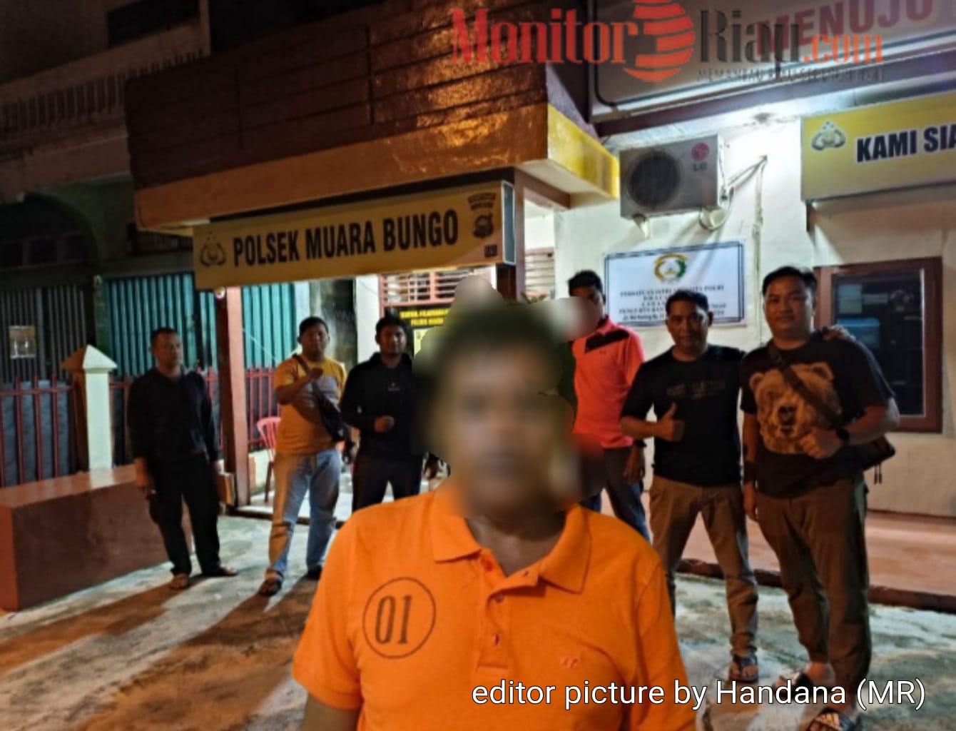 Polres Bengkalis Tangkap Pelaku Pembacokkan di Jambi