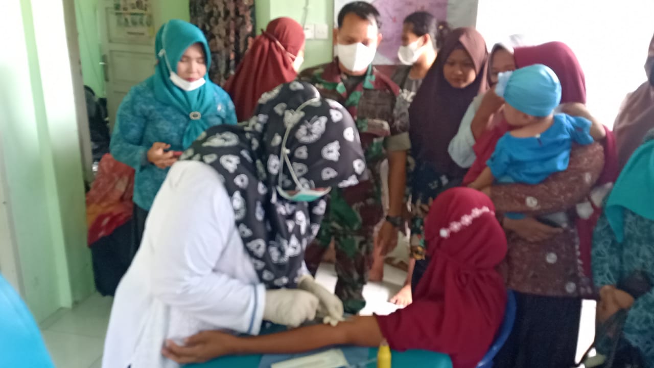 Bekerjasama Dengan BKKBN, Kodim 0320/Dumai Berikan Pelayanan dan Revitalisasi KB