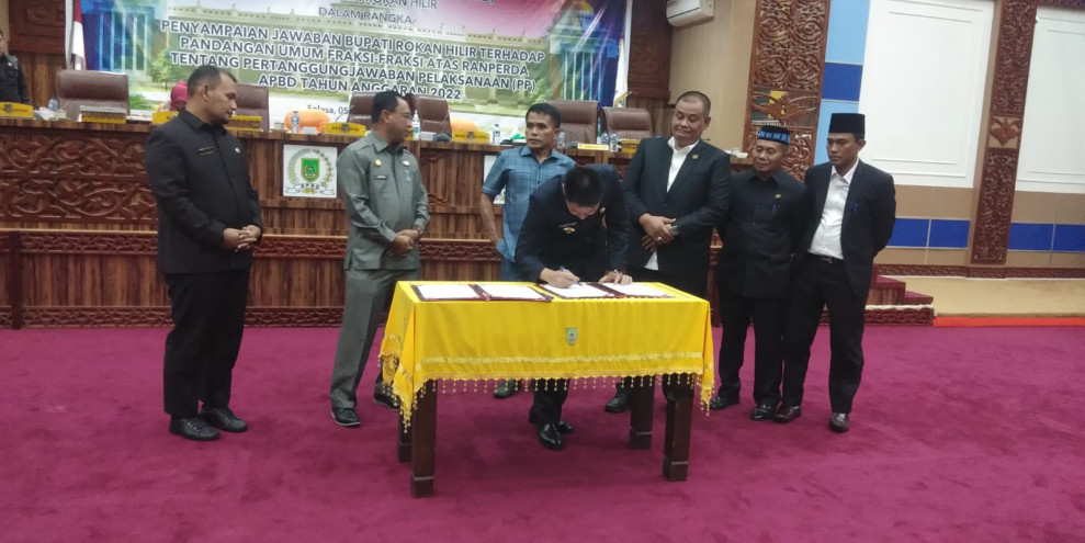 DPRD Rokan Hilir Gelar Rapat Paripurna Laporan Akhir Pansus