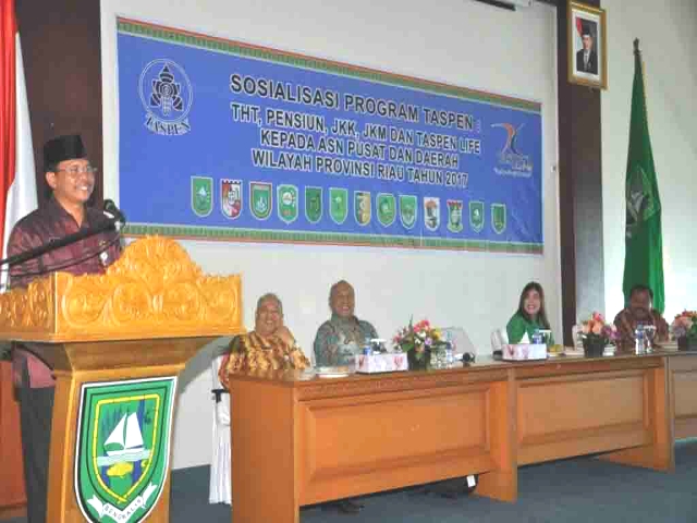 Pemkab Bengkalis Dukung Produk Baru PT Taspen