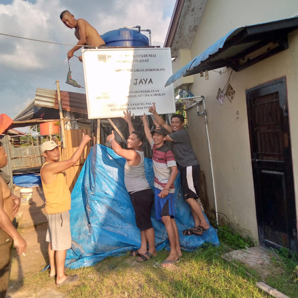Dinas Perikanan Kota Dumai Sahkan Pokdakan PRABU JAYA
