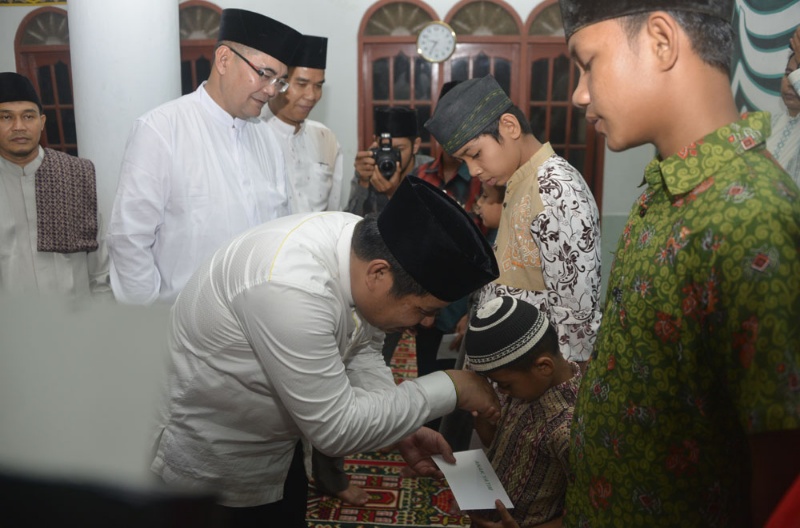 Safari Ramadhan Perdana Bupati Amril di Talang Muandau, Ajak Masyarakat Dukung Camat dan Jajarannya