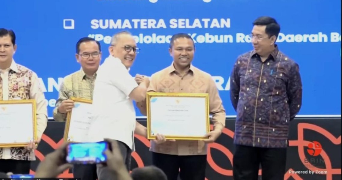 Gubri Abdul Wahid Toreh Prestasi, Riau Masuk Daerah Terinovatif Versi BRIN 2025