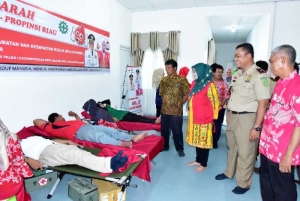 Zulaikhah Wardan Ajak Perusahaan Gencar Donor Darah