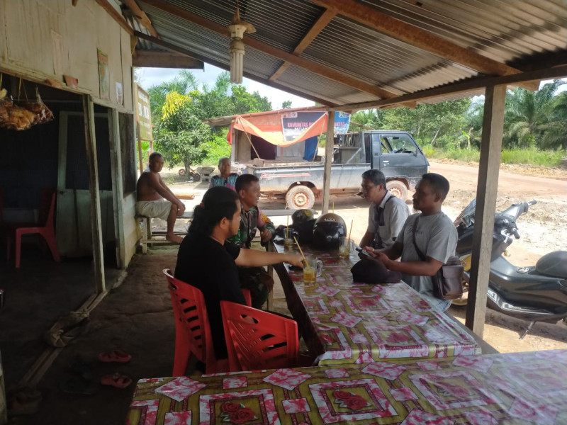 Serda Iwan Sahputra Tampung Pendapat dan Masukan Dari Masyarakat Dengan Komsos