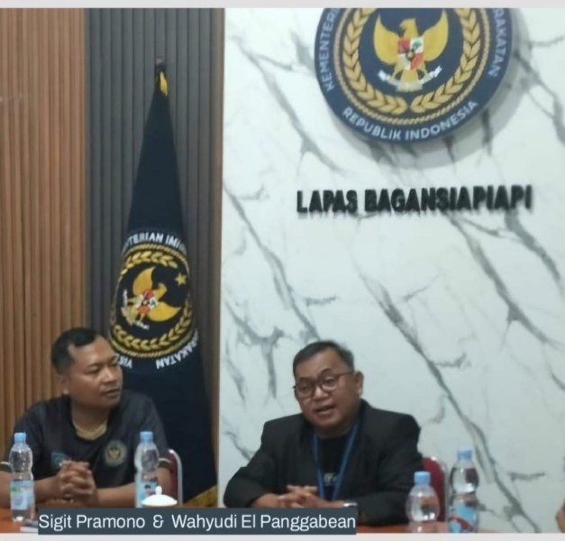 Staff Lapas Bagansiapiapi Perlu Menguasai Ilmu Jurnalistik  & Public Speaking