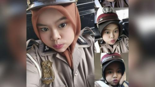 Kekeyi Bosan Jadi Lalisa Nganjuk Ubah Gaya ala Polwan, Netizen: Sabar Ini Ujian!