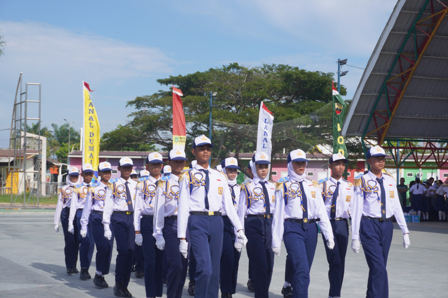 Hari Kedua Lomba PBB Sempena HUT TNI ke-79 Meriah di Taman Bukit Gelanggang