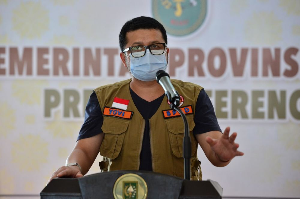 Jumlah Pasien COVID-19 di Riau Terus Menurun