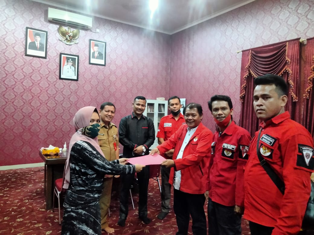 DPC PBB Rohul Resmi Terdaftar di Kesbangpol