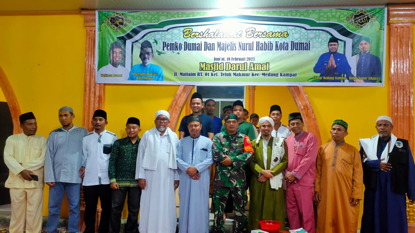 Serda Cerza Katno Hadiri Kegiatan Sholawat