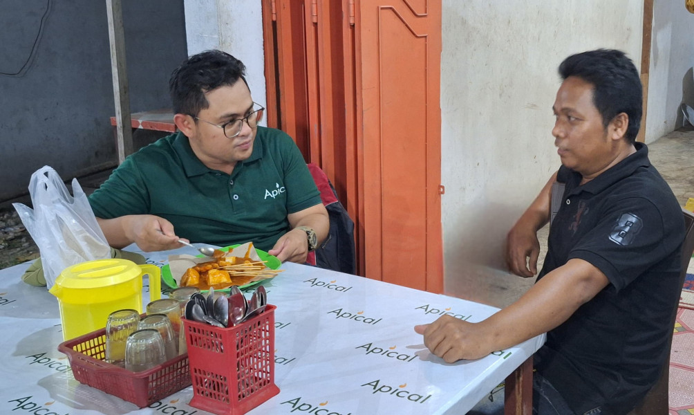 Dulu Sate Minang Saiyo Dagang Berkeliling, Kini Punya Kios Berkat Menjadi Mitra Apical