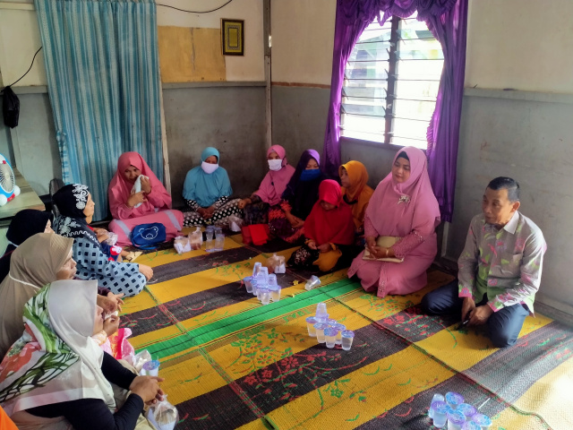 Zainal Abidin Bersilaturahmi Dengan Group Perwiritan Jayamukti - Tanjung Palas