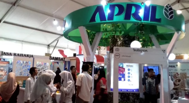 Stand RAPP di Riau Expo 2018 Ramai Dikunjungi Siswa