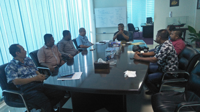 IPDK Bersilaturahmi dan Membangun Sinergi Bersama Pelindo I Dumai