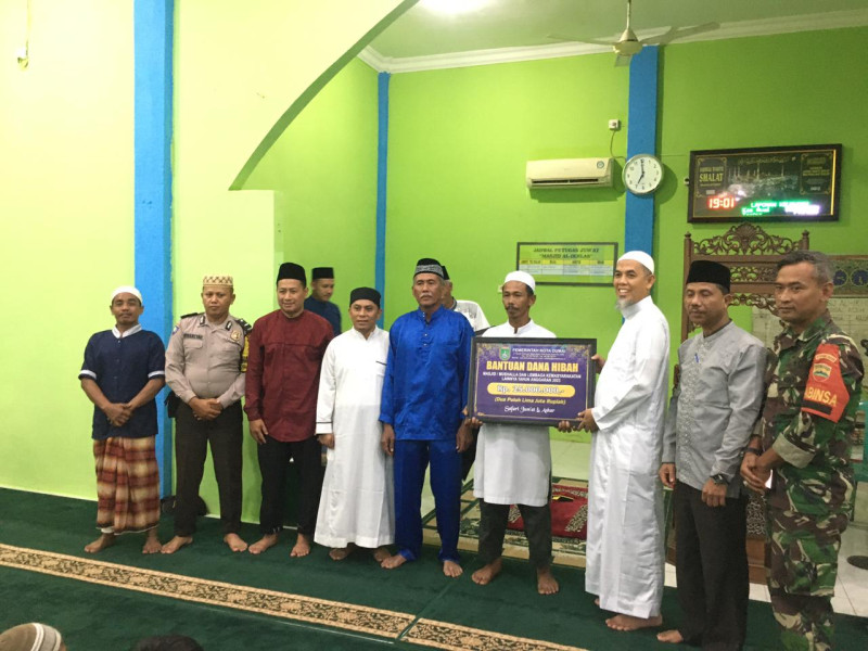 Menghadiri Safari Ramadhan Walikota, Ini Harapan Pelda Andre