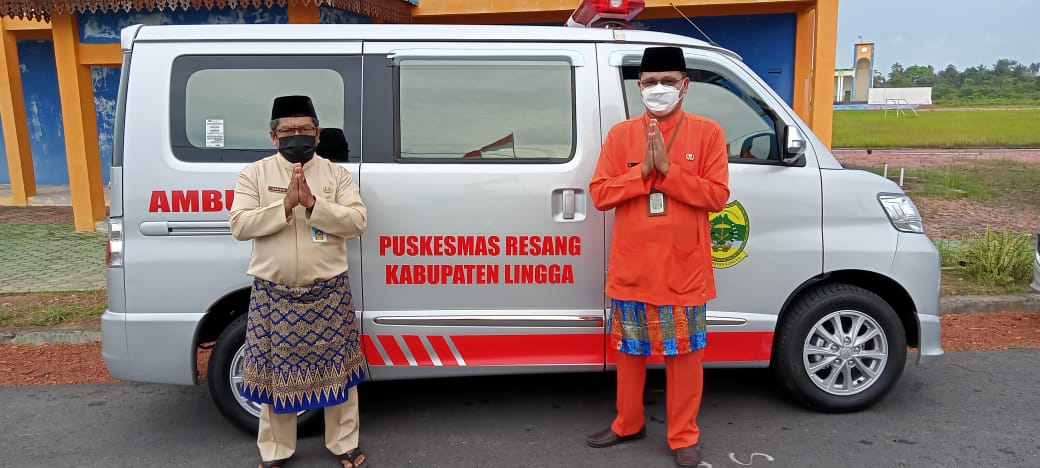 Kecamatan Singkep Selatan Terima Ambulance dari Pemkab Lingga
