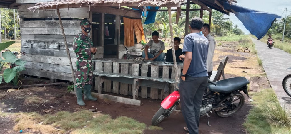 Pelaksanaan Komsos Oleh Serda Edi Saputra Berjalan Lancar