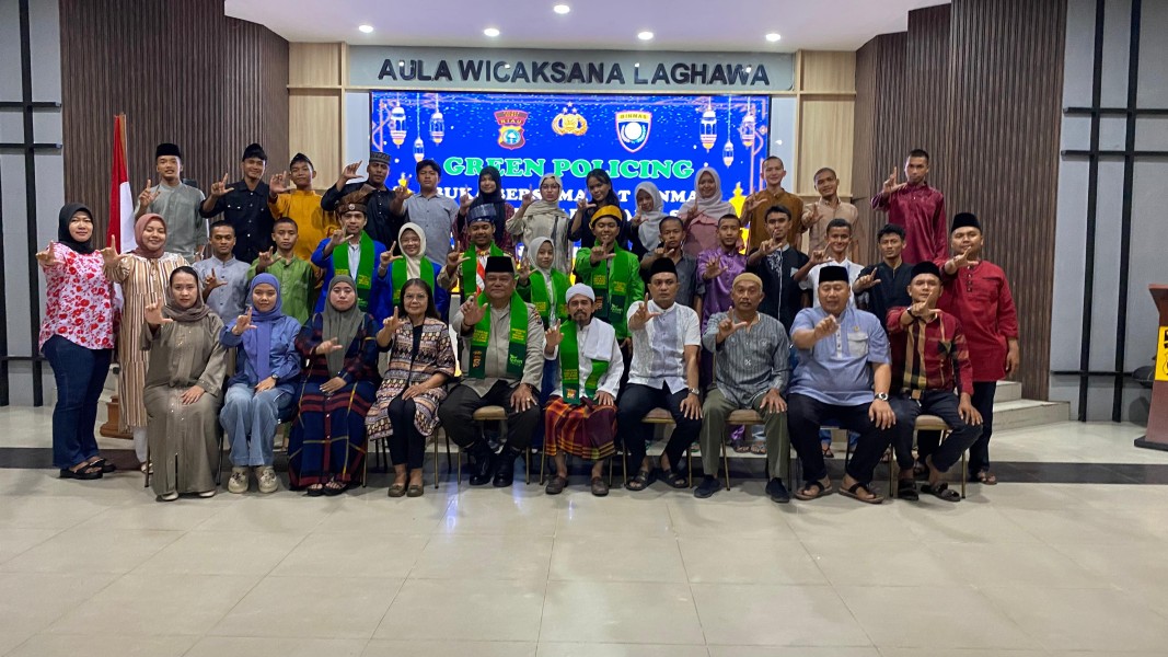 Sat Binmas Polres Dumai dan Duta Green Policing Menggelar Kegiatan Buka Puasa Bersama