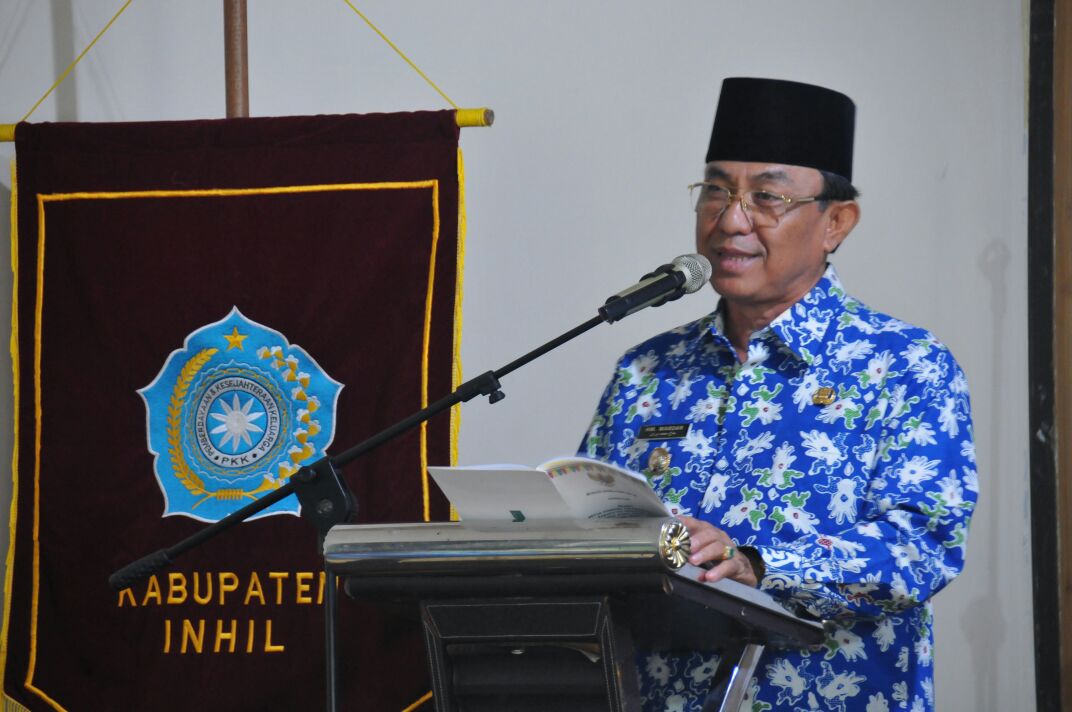 Bupati Inhil: Camat Diharapkan Bina Pengurus PKK