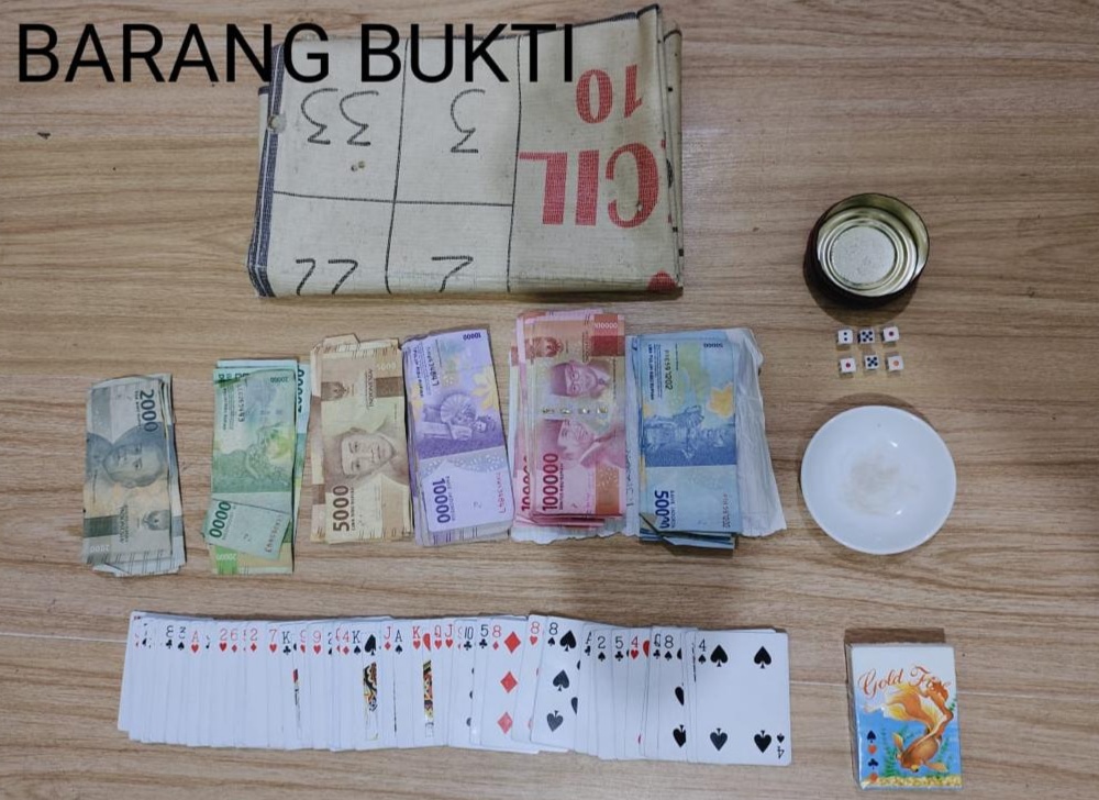 Polsek Bangko Tangkap Penjudi Song