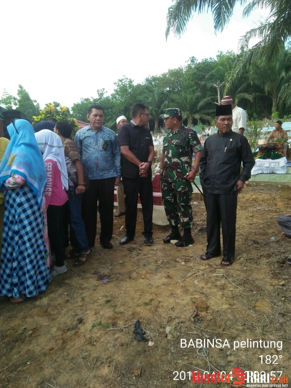 Dandim 0320/Dumai Takziah Kerumah Warga