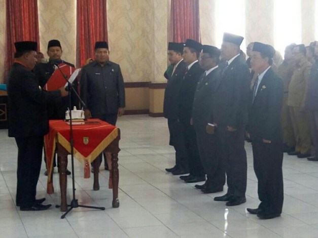 Lima Pejabat Administrator Rohil Dilantik