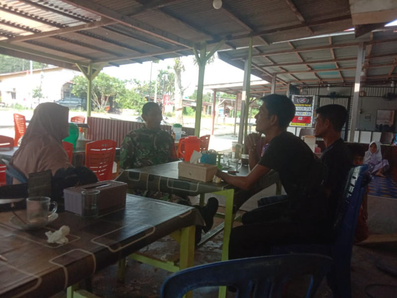 Sertu Ramli Sosialisasikan Tahapan Seleksi CATA PK TNI-AD di Medang Kampai