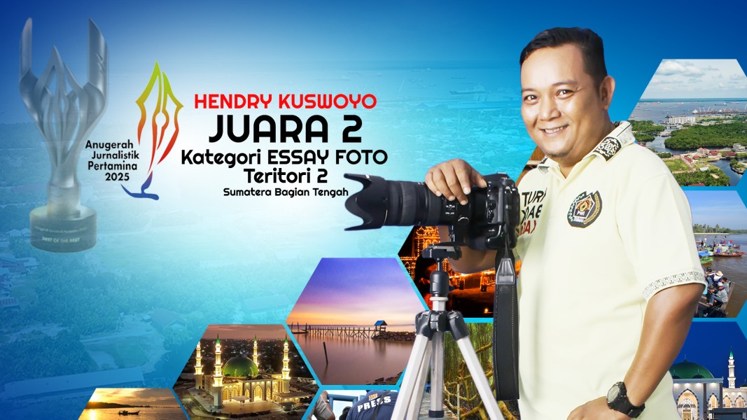 Fotografer Dumai Raih Juara 2 Essay Foto AJP 2025, Angkat Ketangguhan Pesisir