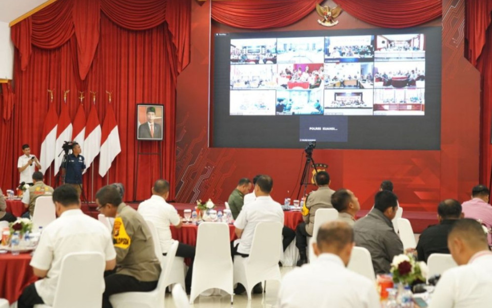 Rapat Kesiapan Pemilu 2024, Plh Sekdaprov Riau Sampaikan Aplikasi Sirekap