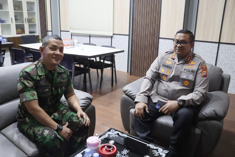 Dandim 0320/Dumai dan Kapolres Dumai Jalin Sinergi Demi Kota Aman