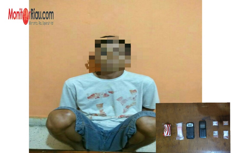 Seorang Pemuda di Duri dicokok Sat Narkoba Polres Bengkalis