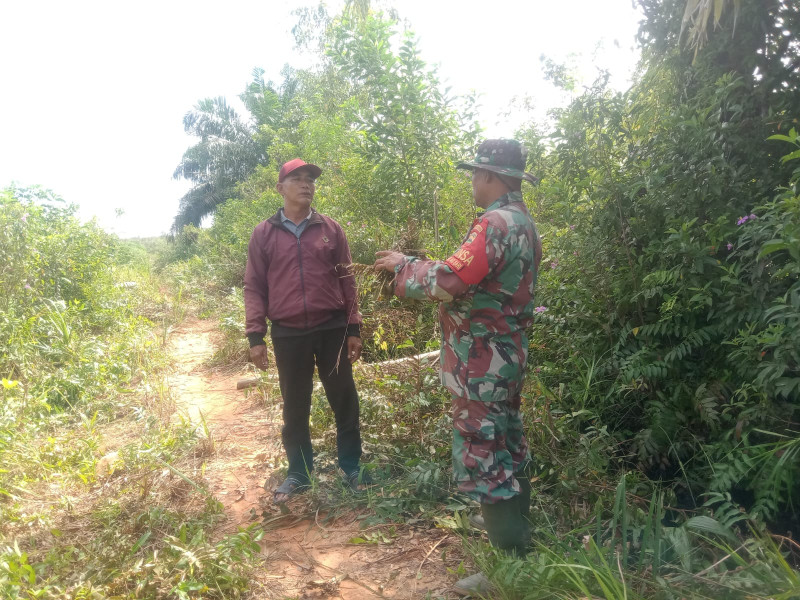 Serka Suandi Monitoring Wilayah Cegah Karhutla
