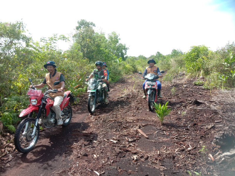 Selamatkan Hutan, Sertu Ramli dan MPA Melaksanakan Patroli