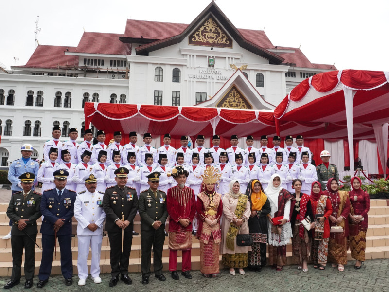 Pelantikan SKPD Kota Dumai, Letkol Inf Antony Tri Wibowo Ucapkan Selamat dan Siap Untuk Terus Bersinergi