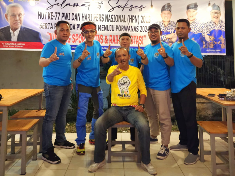 Tak Terkalahkan, Atlet Esports MLBB PWI Dumai Juara 1 di HPN Riau