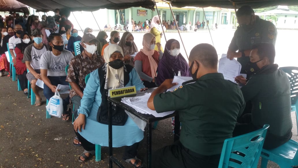 Kodim 0320/Dumai Salurkan BLT Dengan Syarat Mudah