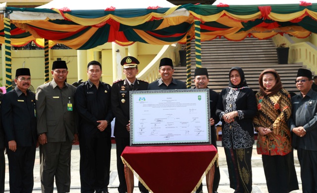 Perwakilan Kementrian P3A RI Hadiri Upacara di Siak