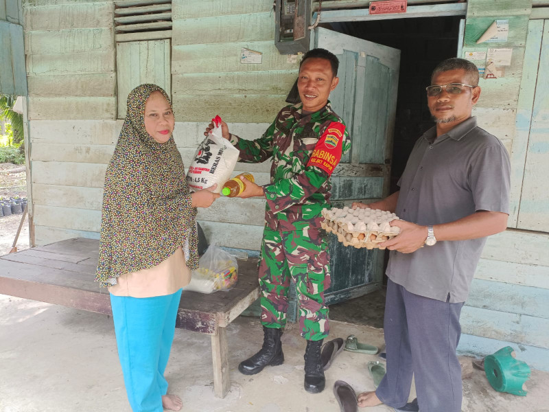 Giat Babinsa Masuk Dapur Oleh Serda M Andi Darmawan
