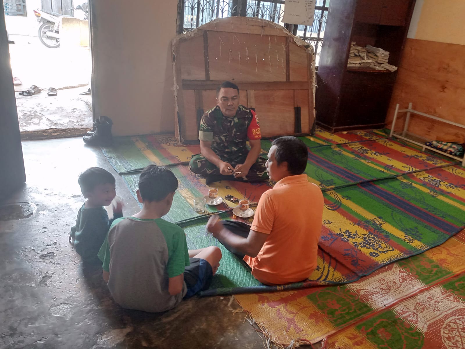 Serda Ahmad Junaidi Kunjungi Rumah Masyarakat