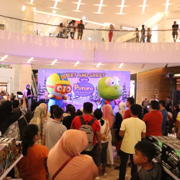 Meet and Greet Paroro With Friends di Citimall, Diserbu Pengunjung