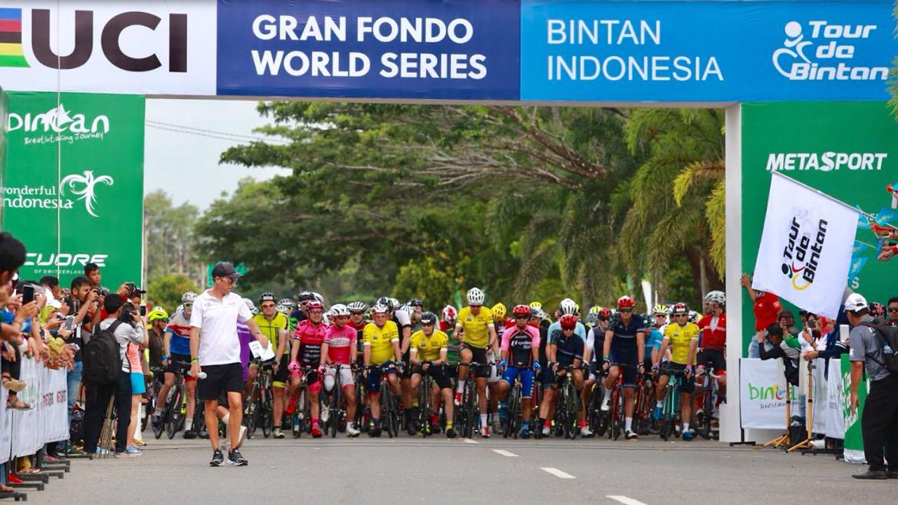 Tour de Bintan 2019, Diwarnai Hujan