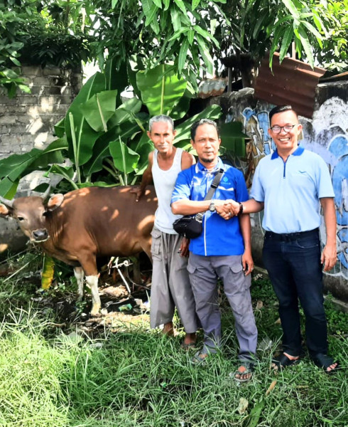 Idul Adha 1445 H, PT Wilmar Group Dumai Salurkan 14 Hewan Qurban