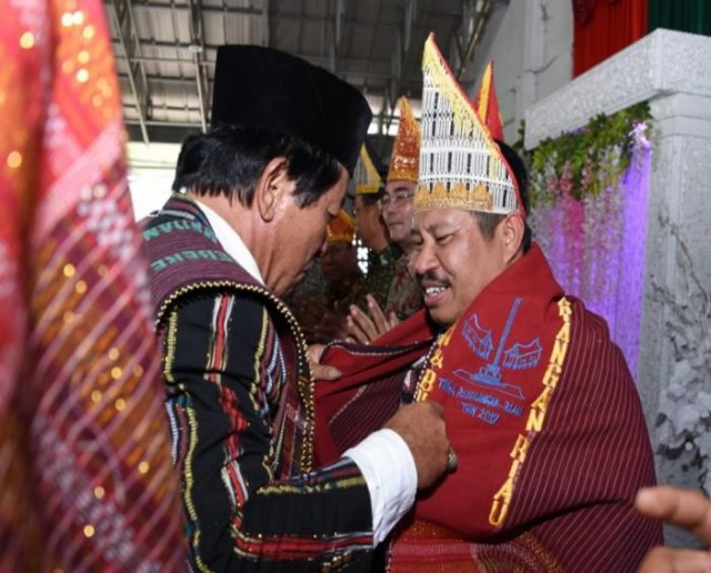 Bupati Bengkalis Hadiri Acara Pesta Sejarah Dan Budaya Toga Pandiangan Se-Provinsi Riau
