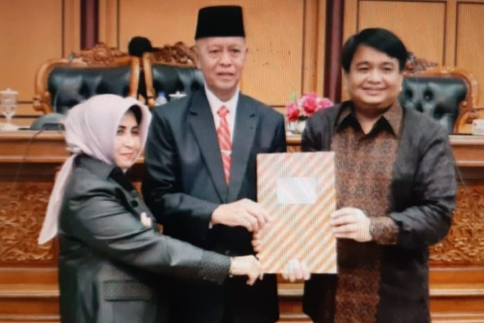 DPRD Tanjungpinang Gelar Rapat Paripurna Pengesahan Perda RPJMD