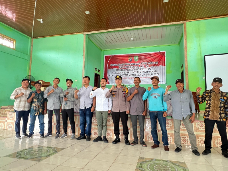 Dit Intelkam Polda Riau Ciptakan Cooling System Bersama Masyarakat Pesisir