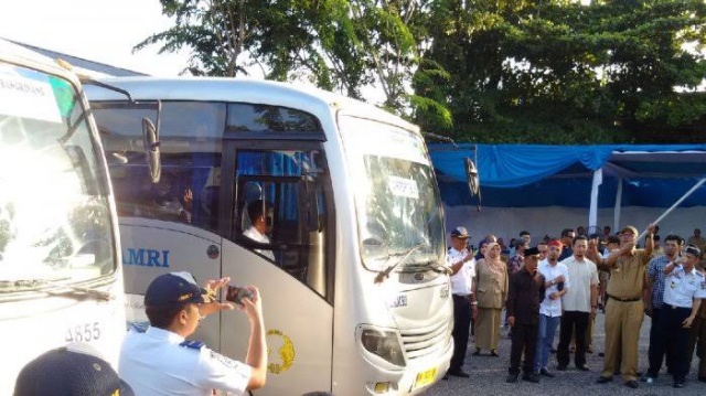 Pemkab Kampar Siapkan Bus DAMRI ke Lokasi Wisata Candi Muara Takus